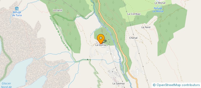 localisation de l'entreprise BURCHWOOD MOUNTAIN INVEST  SAINTE-FOY-TARENTAISE