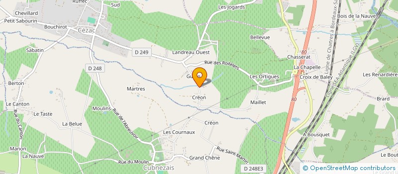 localisation de l'entreprise BURDIGALA MURATA  CEZAC