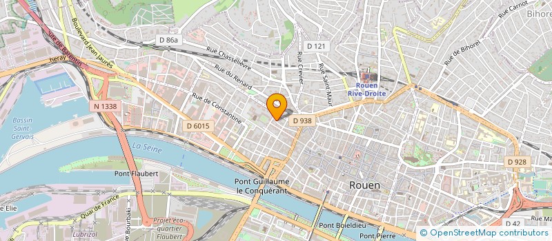 localisation de l'entreprise BUREAU 112 à ROUEN