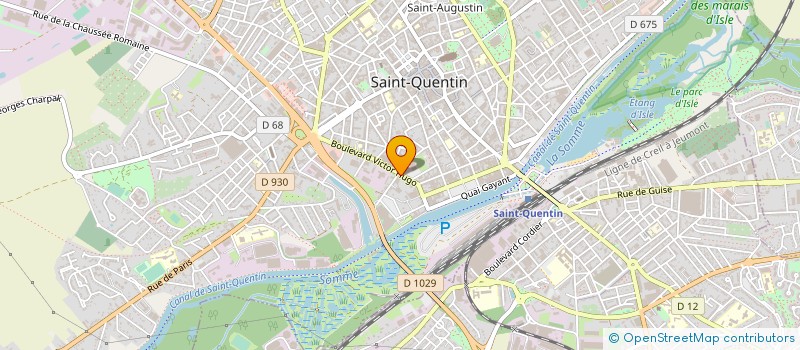 localisation de l'entreprise BUREAU 2000 SYSTEMS à SAINT-QUENTIN