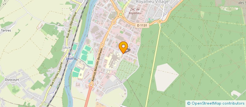 localisation de l'entreprise BUREAU 60 à COMPIEGNE