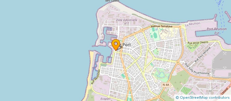 localisation de l'entreprise BUREAU APPROVIS REPRESENT OCEAN INDIEN à LE PORT