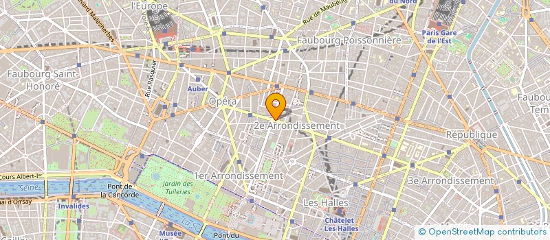 localisation de l'entreprise BUREAU ARCHITECT & SURVEILLANC à PARIS