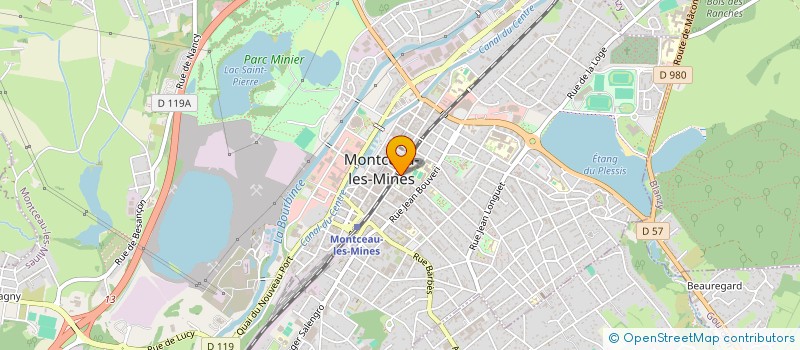 localisation de l'entreprise BUREAU ASSIST TECHNIQ INGENIER CONSTRUCT à MONTCEAU-LES-MINES