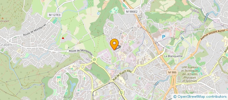 localisation de l'entreprise BUREAU ASSOCIATIF DE RECHERCHE EN EVOLUTION ET ECOLOGIE à GRABELS