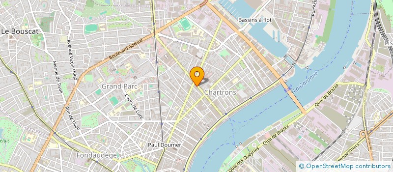 localisation de l'entreprise BUREAU BARRE & TOUTON à BORDEAUX