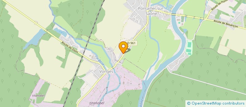 localisation de l'entreprise BUREAU BEAM  PONTAILLER-SUR-SAONE