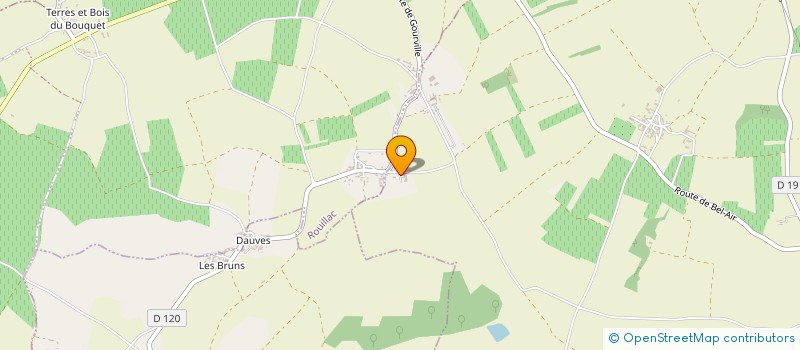 localisation de l'entreprise BUREAU-BELLIVIER à GENAC-BIGNAC