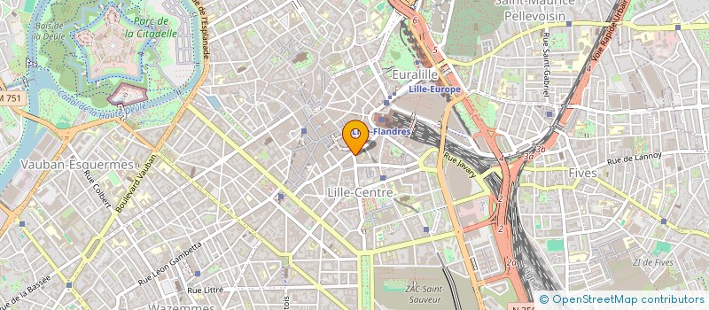 localisation de l'entreprise BUREAU CAD  LILLE