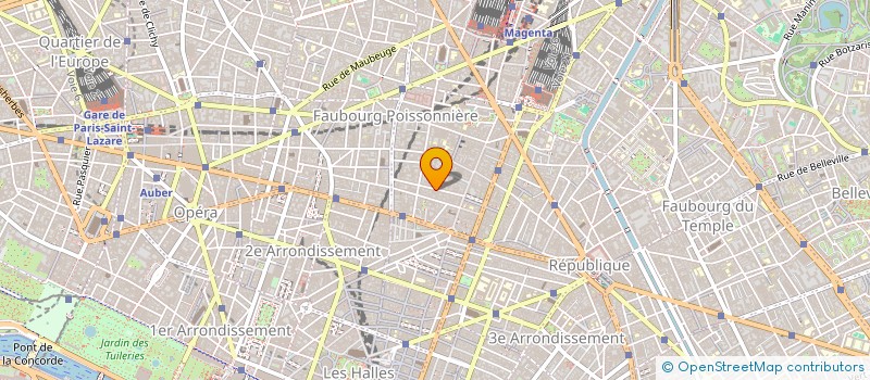 localisation de l'entreprise BUREAU CENTRAL D EDITION BUCED  PARIS