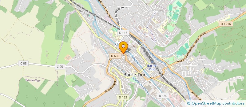 localisation de l'entreprise BUREAU CENTRAL DE PROTECTION FRANCE à BAR-LE-DUC