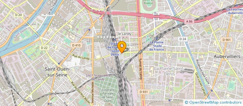 localisation de l'entreprise BUREAU CENTRAL DE SURVEILLANCE à SAINT-DENIS