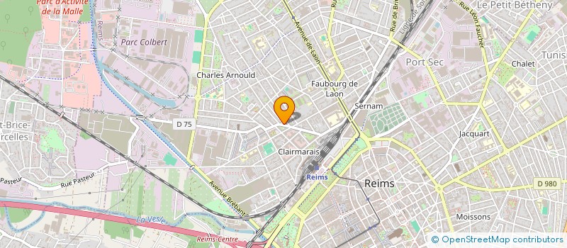 localisation de l'entreprise BUREAU CENTRAL ENERGIE RENOUVELABLE  REIMS