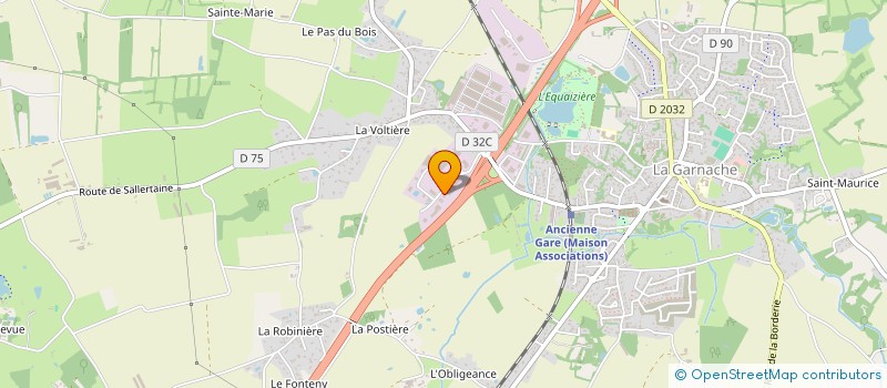 localisation de l'entreprise BUREAU COBATI VENDEE à CHALLANS