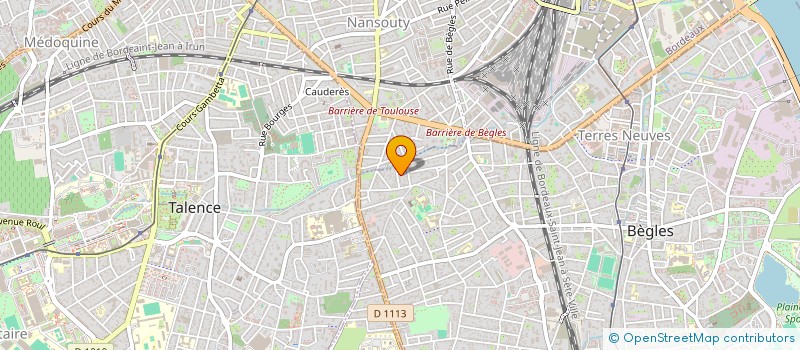 localisation de l'entreprise BUREAU COMMERCIAL BATIMENT à BEGLES
