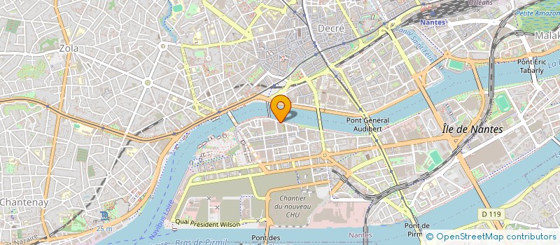 localisation de l'entreprise BUREAU COMMUN DES COMMISSAIRES DE JUSTICE DE LOIRE  NANTES