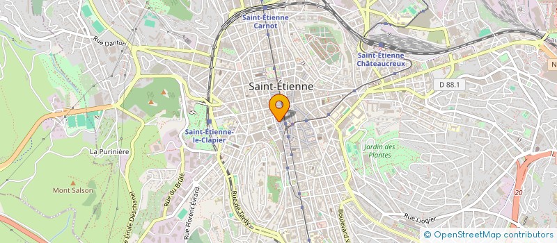localisation de l'entreprise BUREAU COMMUN HUISSIER DE JUSTICE à SAINT-ETIENNE