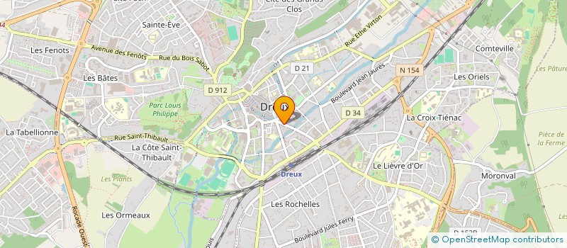 localisation de l'entreprise BUREAU CONSEIL EN STRATEGIE SANTE à DREUX