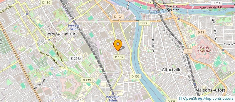localisation de l'entreprise BUREAU CONSEIL REALISATION INFORMATIQUE à IVRY-SUR-SEINE