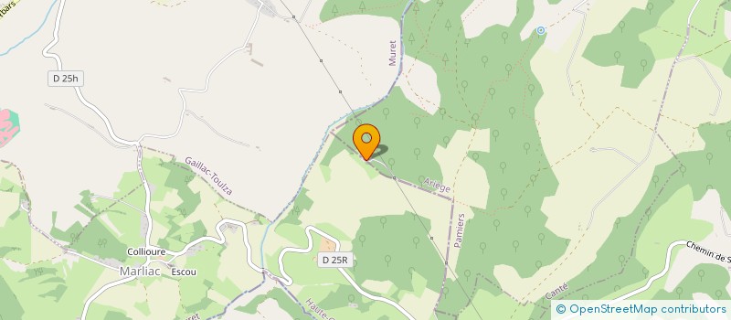 localisation de l'entreprise BUREAU CONTROLE BTP MIDI-PYRENEES à SAVERDUN