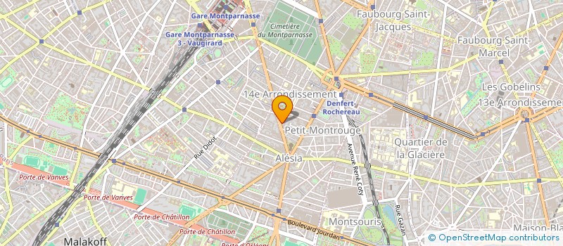 localisation de l'entreprise BUREAU COPIES INFORMATIQUES  PARIS