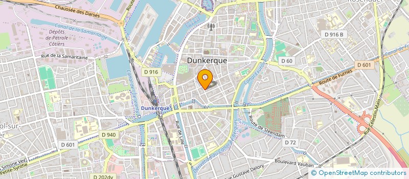 localisation de l'entreprise BUREAU D'AIDE ADMINISTRATIVE à DUNKERQUE