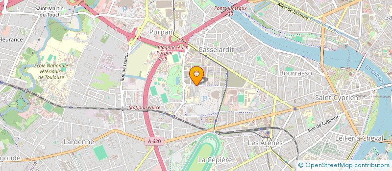 localisation de l'entreprise BUREAU D'ANIMATION DE LA MIE à TOULOUSE