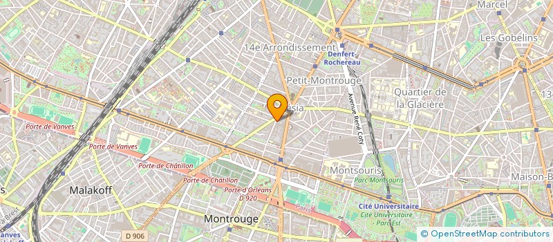 localisation de l'entreprise BUREAU D ETUDE CHARLES BERNARD  PARIS