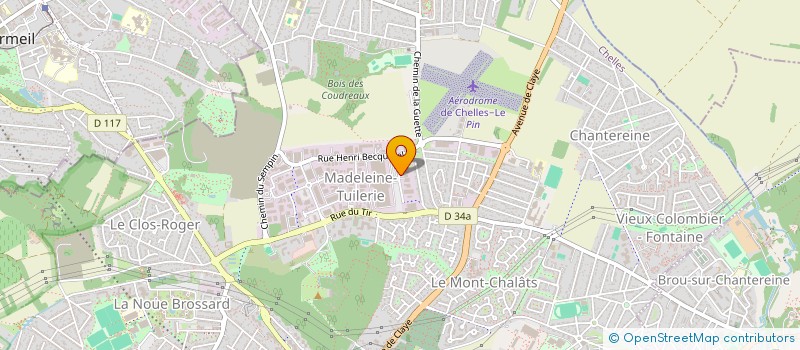localisation de l'entreprise BUREAU D'ETUDE CIRCUITS IMPRIMES à CHELLES