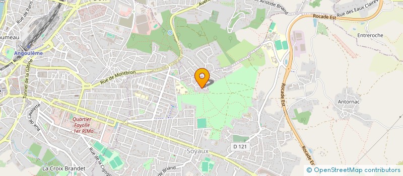 localisation de l'entreprise BUREAU D'ETUDE ET DE CONSEIL CONSULTING  SOYAUX