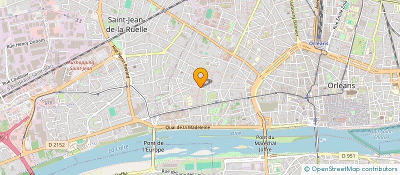 localisation de l'entreprise BUREAU D'ETUDE ET DE REALISATION MECANIQUE DU LOIRET à ORLEANS
