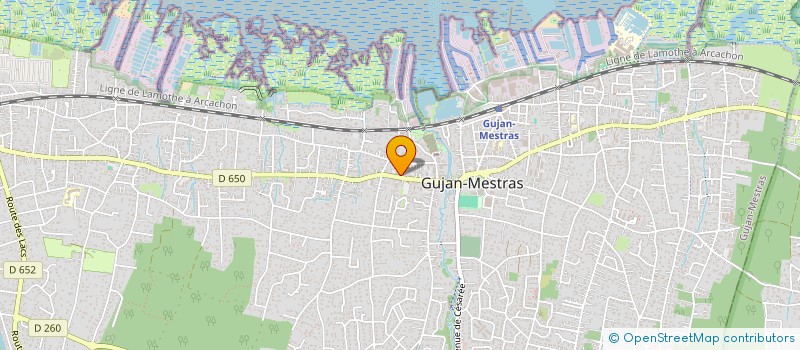 localisation de l'entreprise BUREAU D ETUDE HENCOY BATIMENT à GUJAN-MESTRAS
