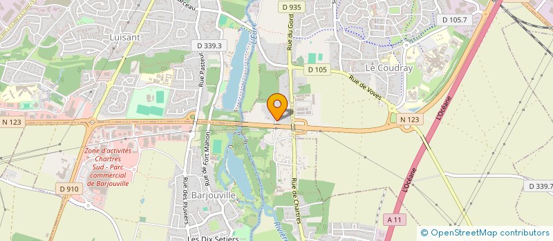 localisation de l'entreprise BUREAU D'ETUDE JESTIN à MORANCEZ