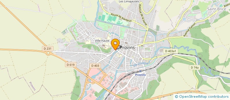 localisation de l'entreprise BUREAU D'ETUDE POUR LA RENOVATION à PROVINS