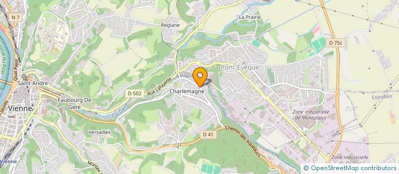 localisation de l'entreprise BUREAU D ETUDE TECHNIQUE CHEVALIER  SERPAIZE