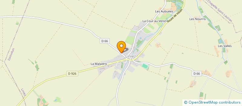 localisation de l'entreprise BUREAU D'ETUDES ASCENSEURS à LINIEZ