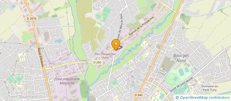 localisation de l'entreprise BUREAU D'ETUDES C.V.C.P.  LUCON