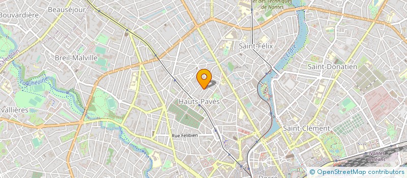 localisation de l'entreprise BUREAU D'ETUDES COORDIN ENTR GENERALES à NANTES