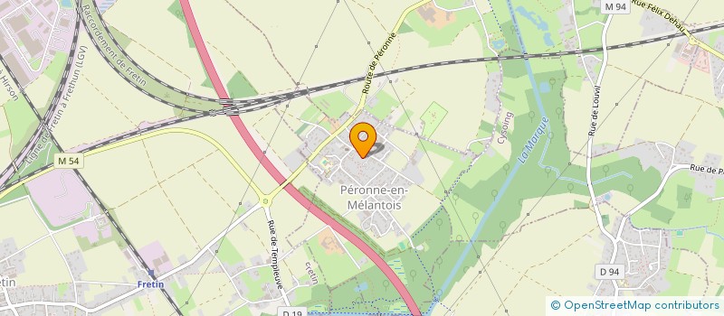 localisation de l'entreprise BUREAU D'ETUDES COORDINATIONS TRAVAUX  HARNES