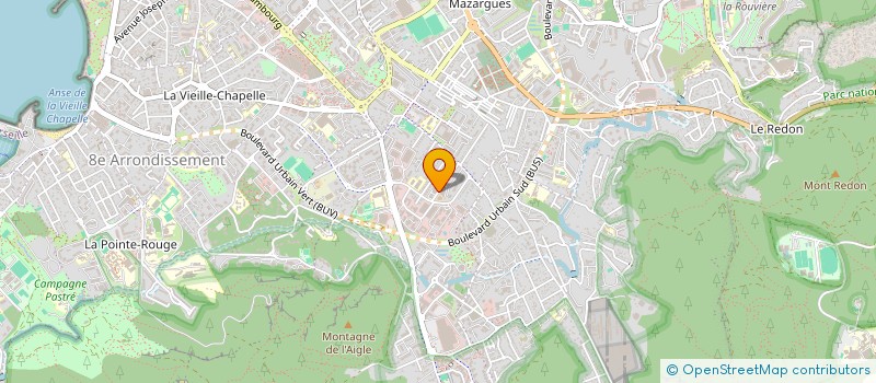 localisation de l'entreprise BUREAU D'ETUDES DES ENERGIES à MARSEILLE
