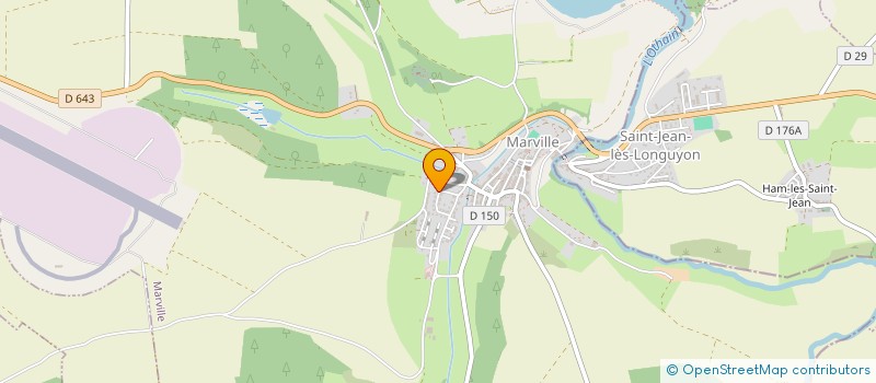 localisation de l'entreprise BUREAU D'ETUDES DES TROIS FRONTIERES à MARVILLE
