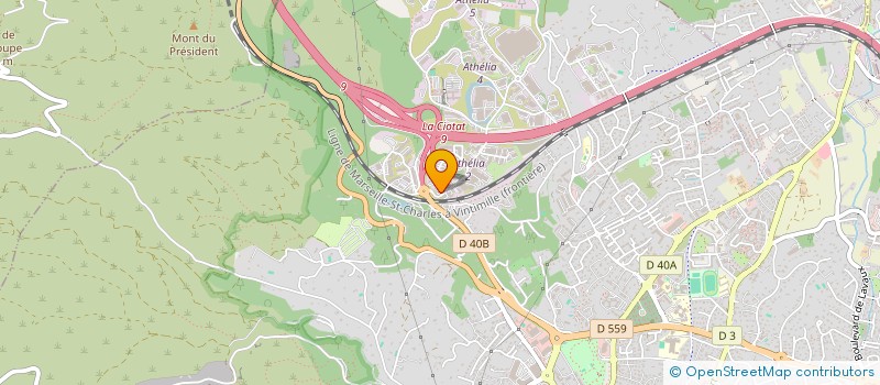 localisation de l'entreprise BUREAU D ETUDES DU LITTORAL à LA CIOTAT