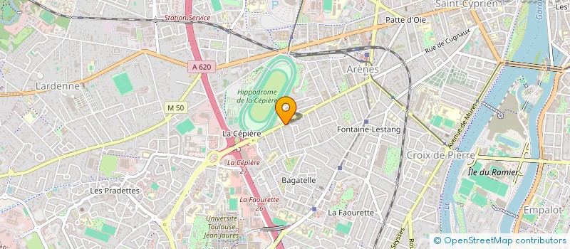 localisation de l'entreprise BUREAU D'ETUDES ET REALISATIONS à TOULOUSE