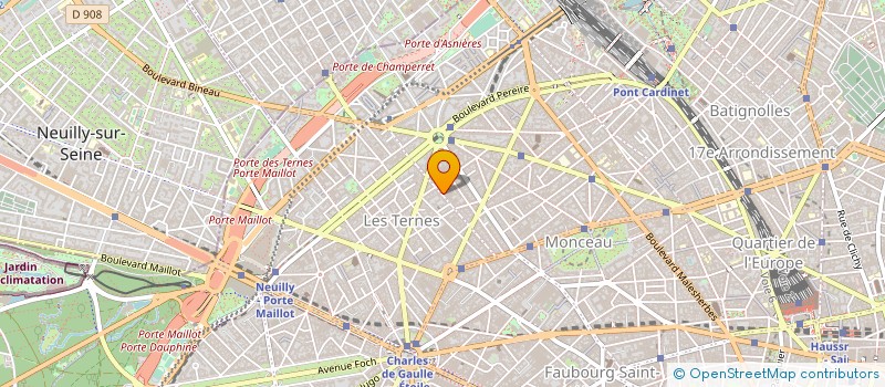 localisation de l'entreprise BUREAU D'ETUDES ET TECHNOLOGIE APPLIQUEE à PARIS