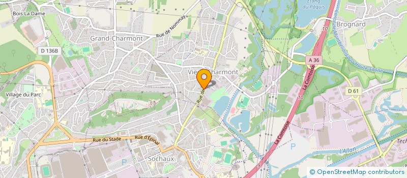 localisation de l'entreprise BUREAU D'ETUDES GEO-TECH à SOCHAUX