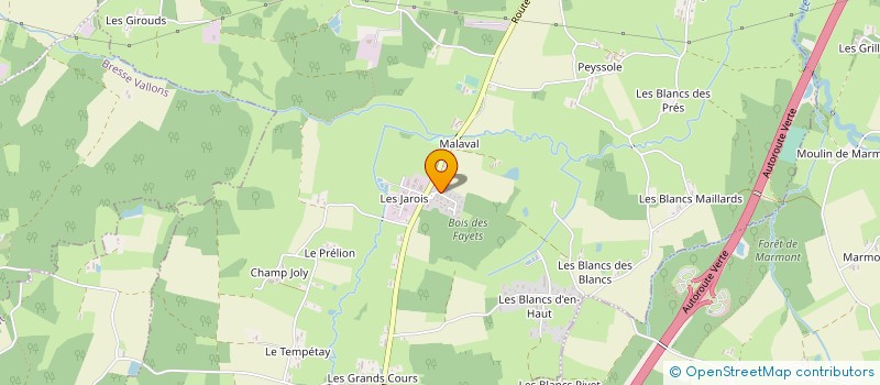 localisation de l'entreprise BUREAU D ETUDES LACHAVANNE à MARBOZ