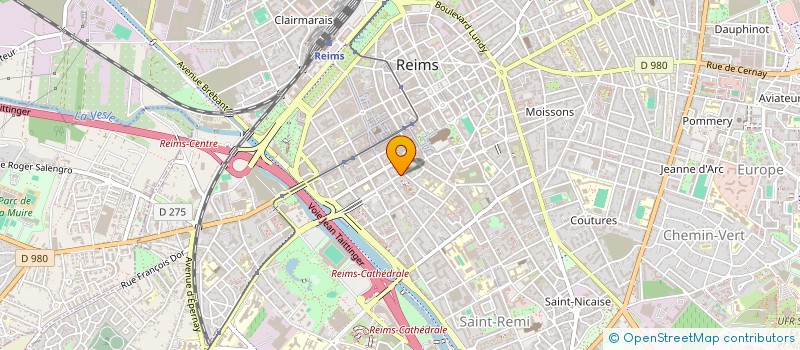 localisation de l'entreprise BUREAU D ETUDES MARLO COSTA à REIMS