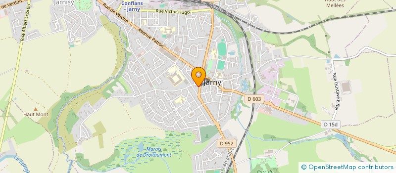localisation de l'entreprise BUREAU D'ETUDES MARTEL à JARNY