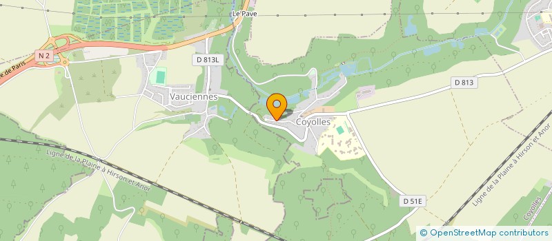 localisation de l'entreprise BUREAU D ETUDES ODEN à COYOLLES