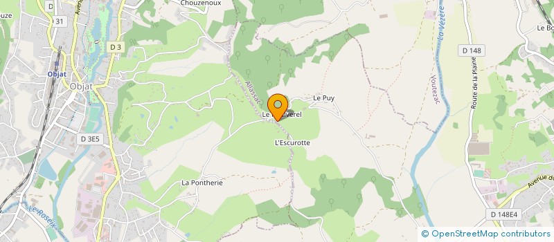 localisation de l'entreprise BUREAU D'ETUDES PERRIN NA à BRIVE-LA-GAILLARDE